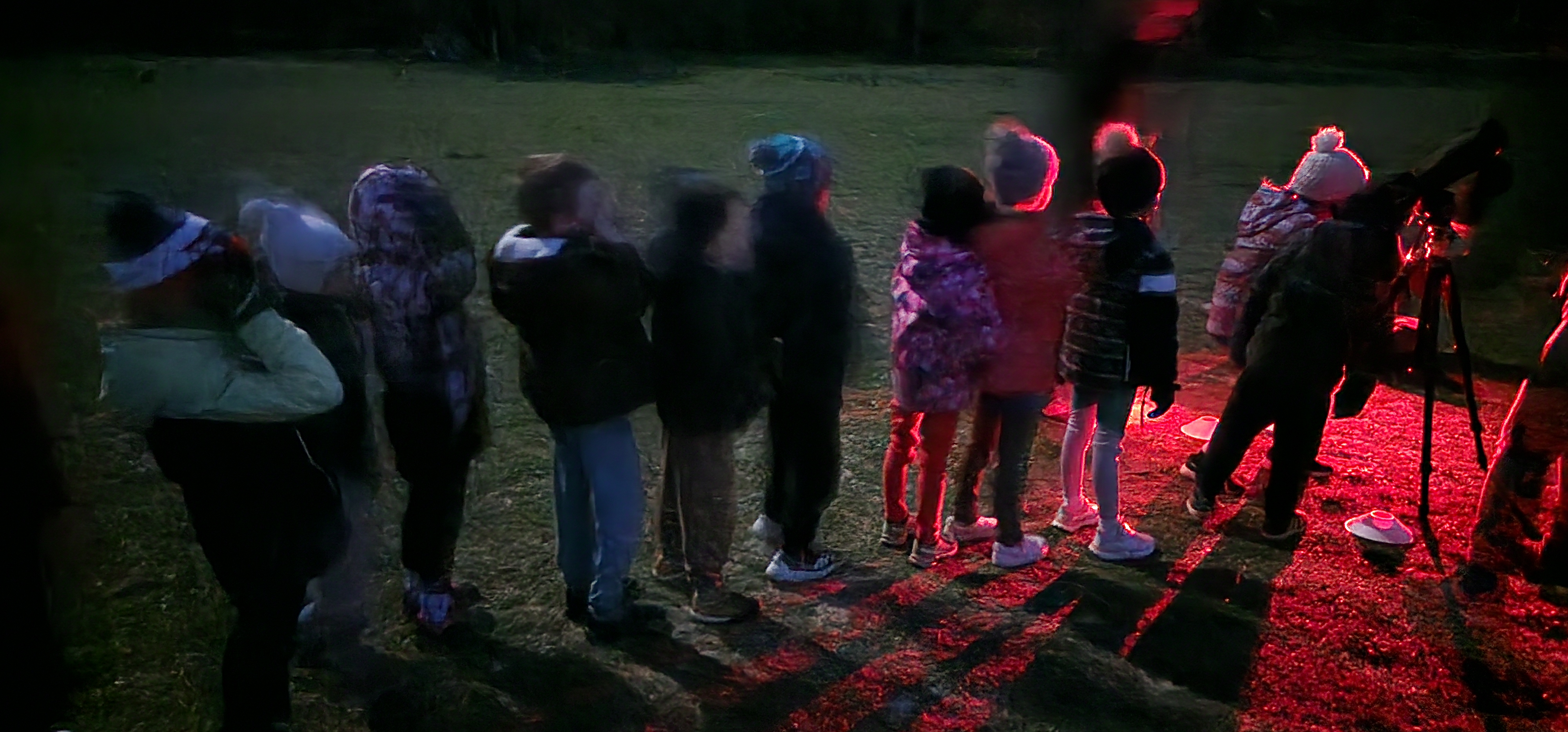 Soirée astronomie, observation de galaxies et de nébuleuses