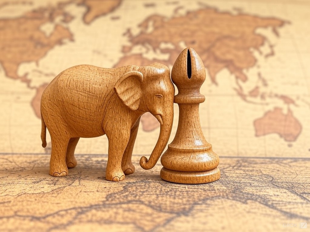 Conférence historique : l'éléphant devenu fou