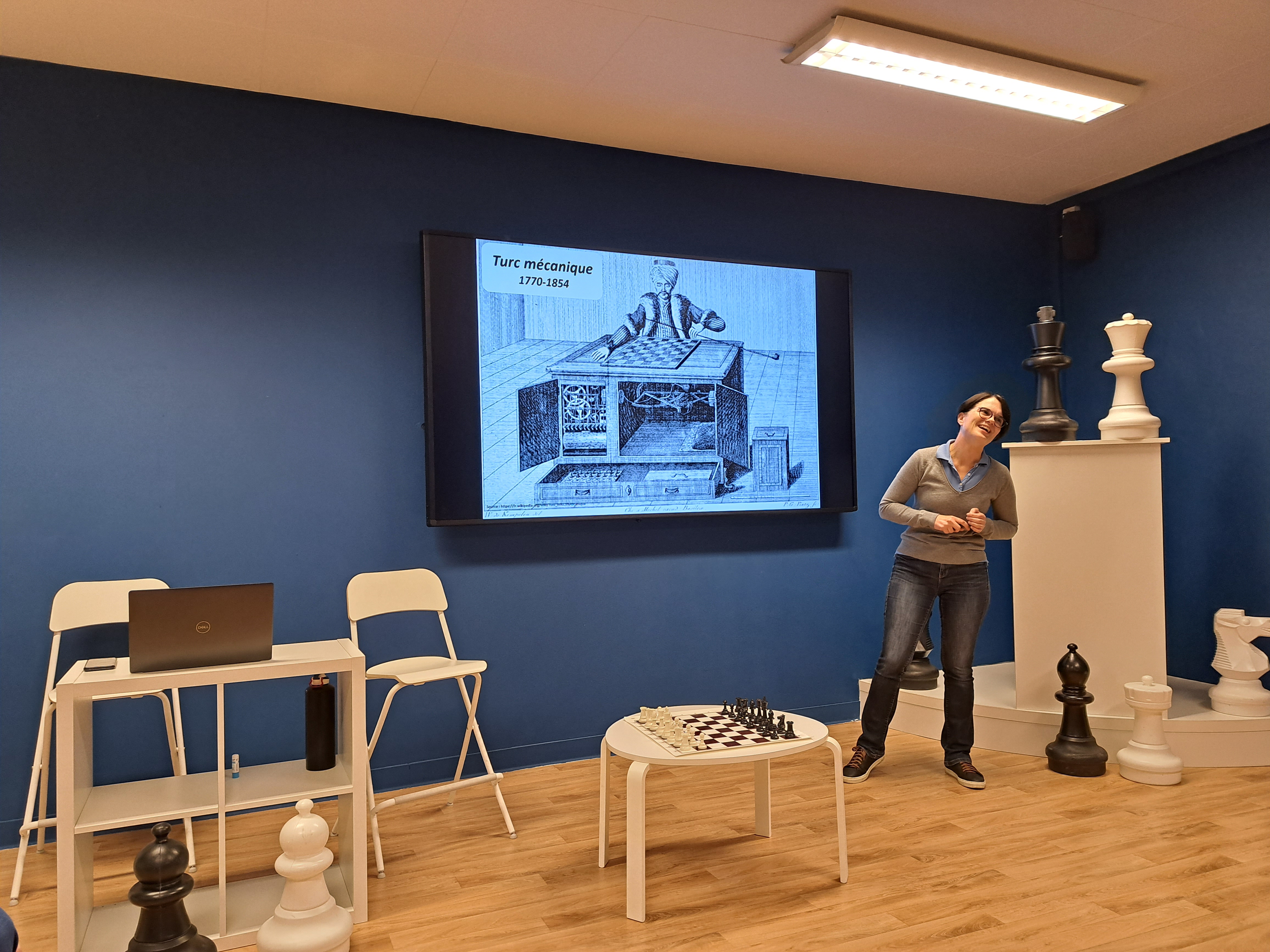 Conférence échecs par Alexandre Pottier