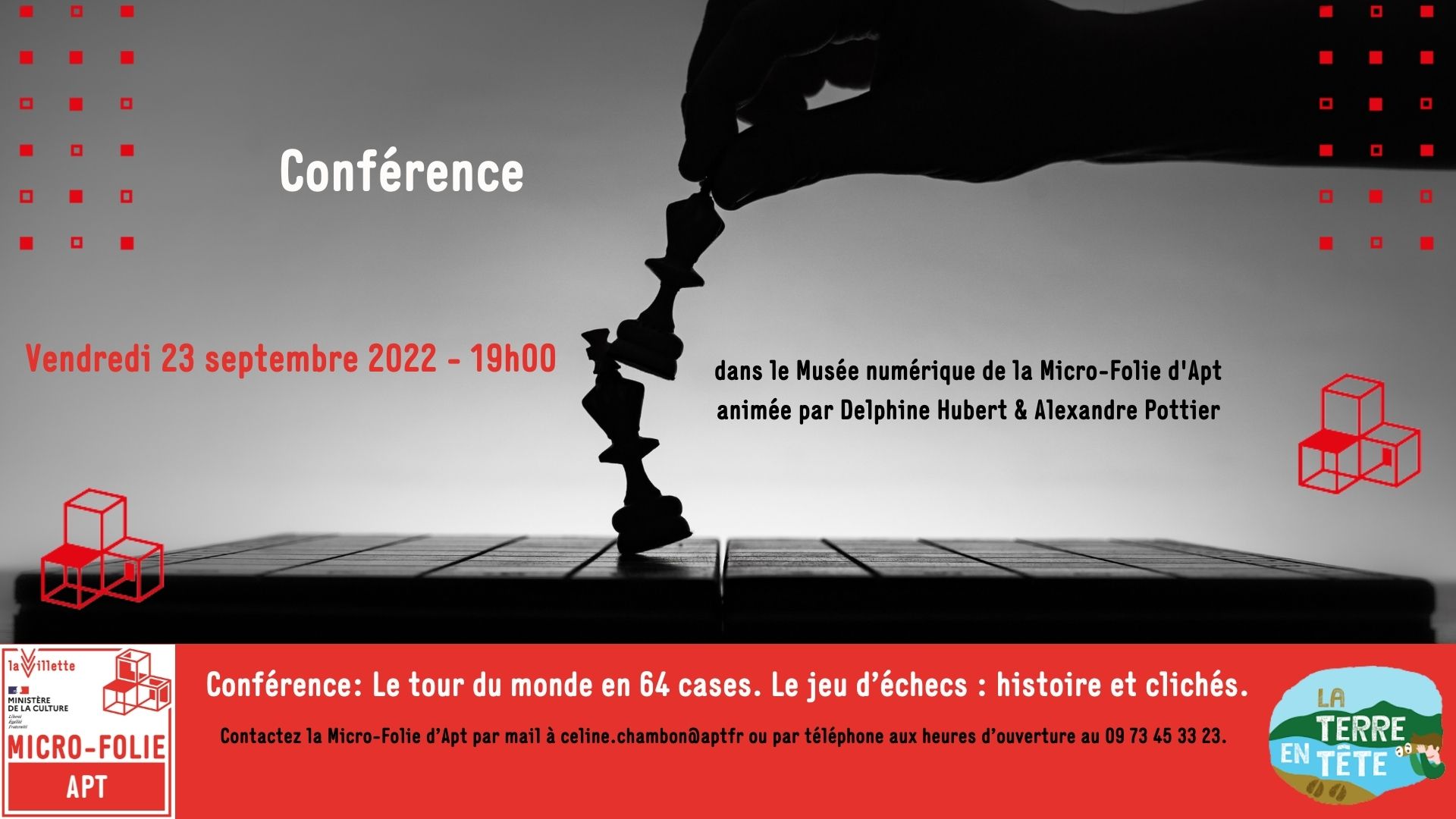 Conférence histoire à la micro-folie d'Apt