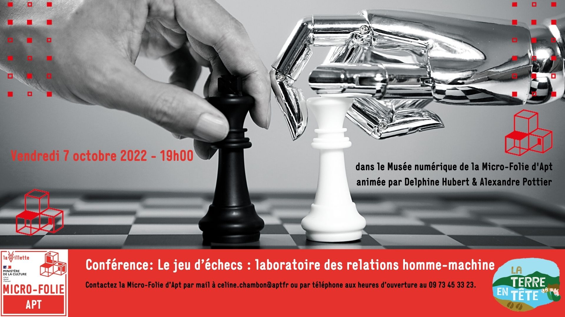 Conférence IA à la micro-folie d'Apt