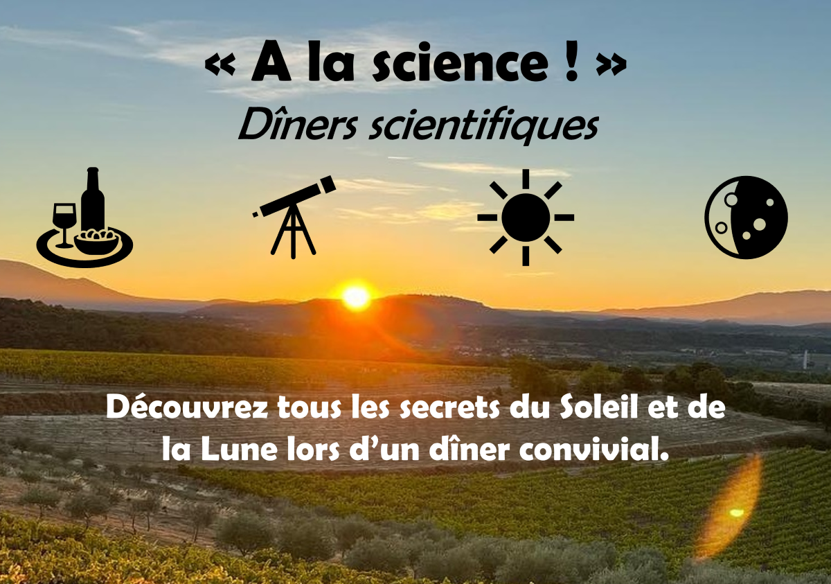 coucher de Soleil, soirée scientifique sur le Soleil et la Lune